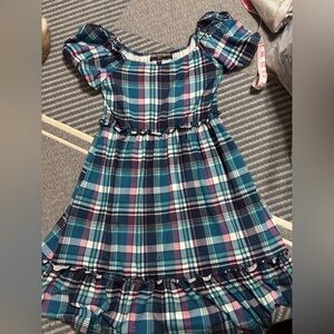 ❣️10 for $10❣️Blue, Pink, and White Plaid Kids Dress